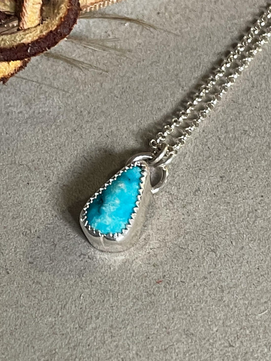 White Water Turquoise Everyday Necklace