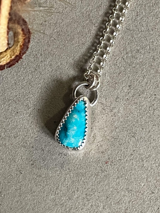 White Water Turquoise Everyday Necklace