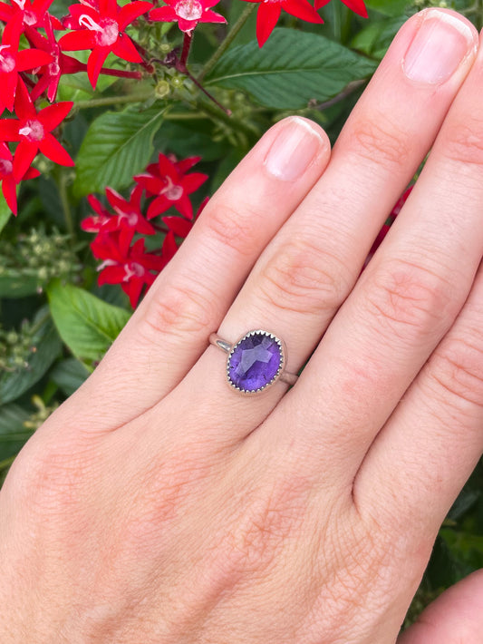 Amethyst Everyday Ring