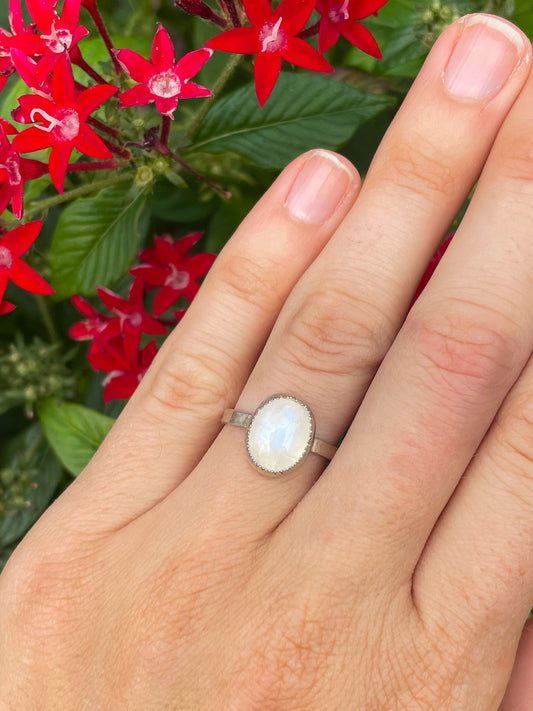 Moonstone Everyday Ring