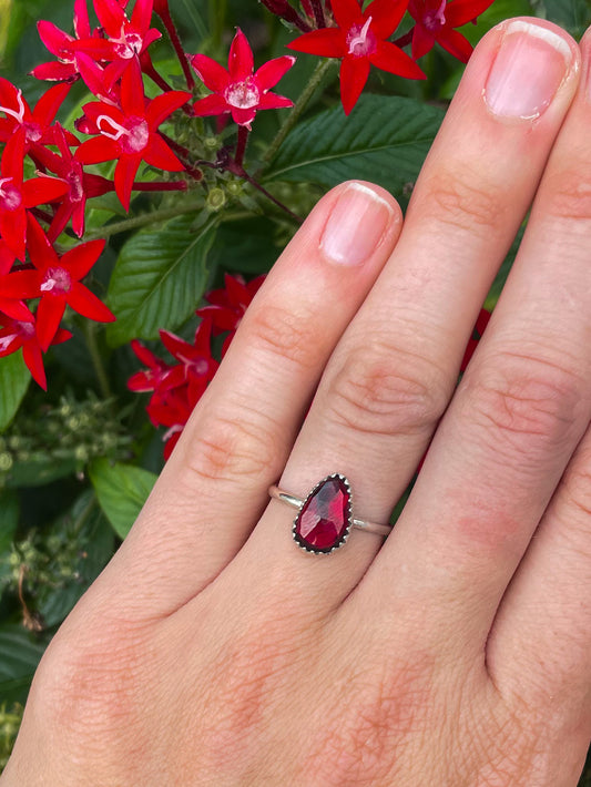 Garnet Everyday Ring