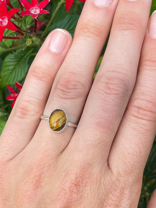 Tiger’s Eye Everyday Ring