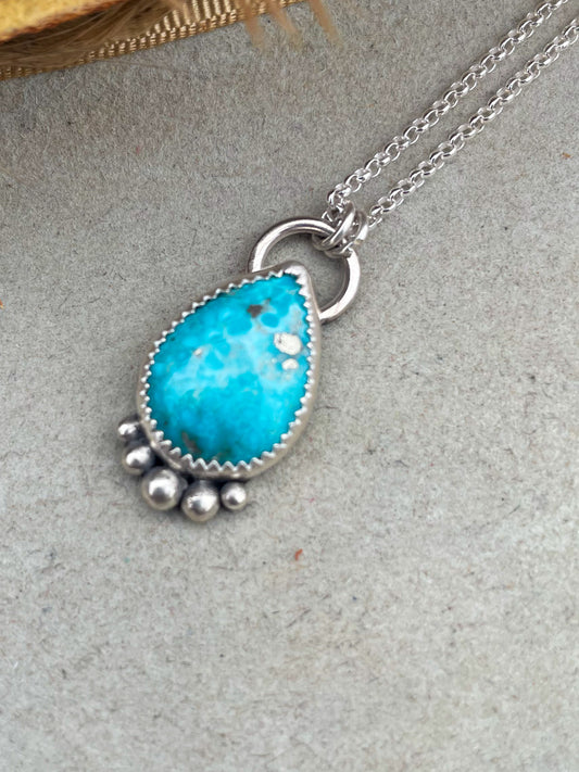 White Water Turquoise Necklace