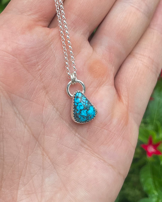 Dainty Kingman Turquoise Everyday Necklace