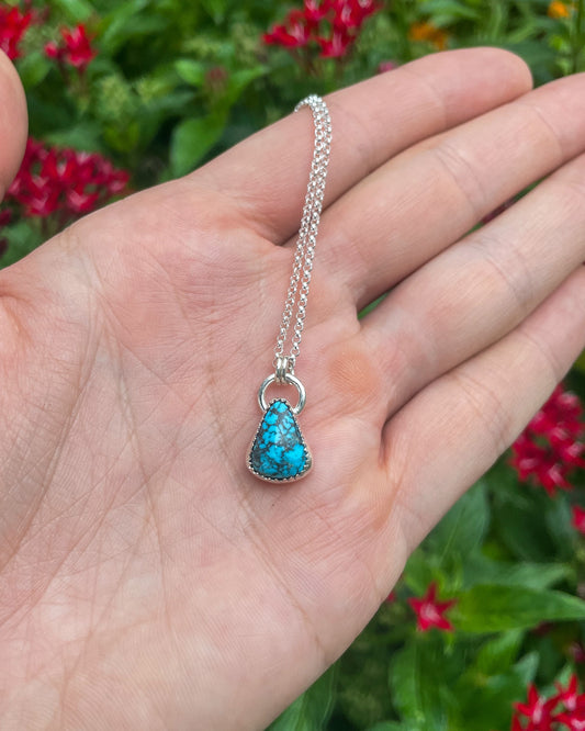 Dainty Kingman Turquoise Everyday Necklace